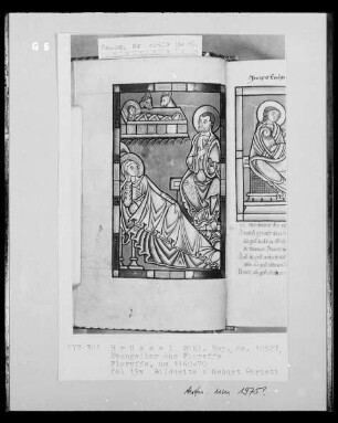 Ms 10527, Evangeliar aus Floreffe, fol. 15v: Geburt Christi