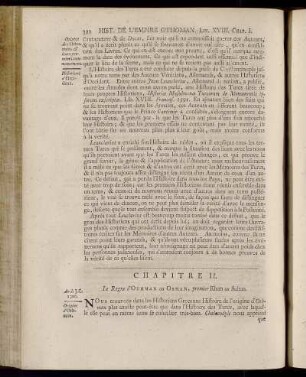 Chapitre II. Le Regne d´Othman ou Osman, premier Khan ou Sultan.