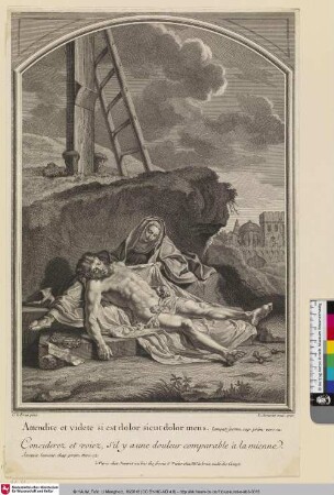 [Le Christ mort sur les genoux de la Vierge]