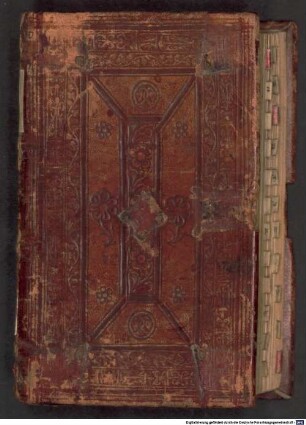 Rituale Teg. et rubricae generales et speciales (officiorum) - BSB Clm 19911