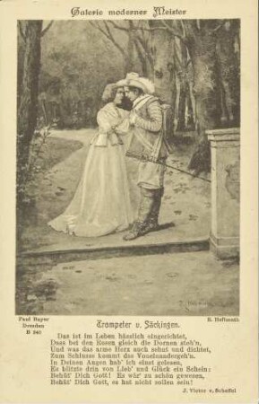 Trompeter v. Säckingen - Das ist im Leben häßlich eingerichtet [...]