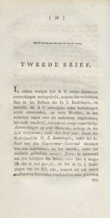 Tweede brief