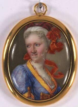 Catharina Barbara, geb. Gutermann, die Gattin des Künstlers