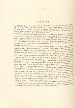 [Introduction to] ivories