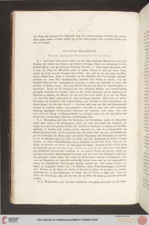 2. Abschnitt: Allgemeine Erfordernisse der Festigkeit
