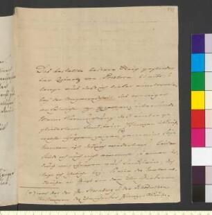 Brief von Stein, Gottlob Friedrich Konstantin von an Goethe, Johann Wolfgang von