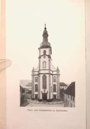 Pfarr- und Klosterkirche zu Salmünster.