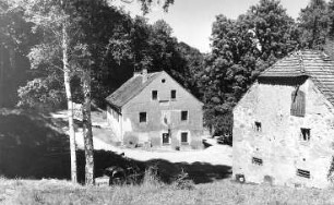 Löbau-Bellwitz. "Gemauerte Mühle" im Skalatal