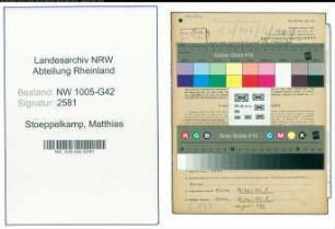 Entnazifizierung Matthias Stoeppelkamp , geb. 12.04.1884 (Schneider)