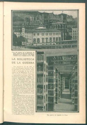 La biblioteca de la guerra
