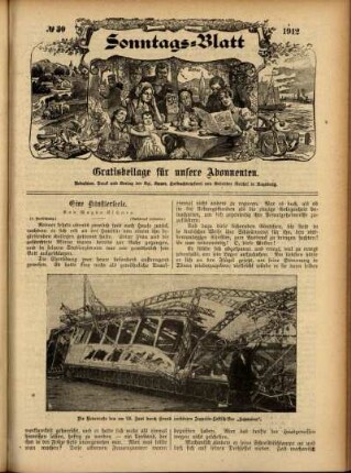 Ausgabe vom Sonntag, den 28. Juli 1912.