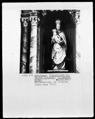 Linker Seitenaltar: Mondsichelmadonna