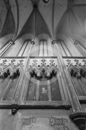 Wandgliederung und Gewölbe in der Schlosskapelle Ratibor