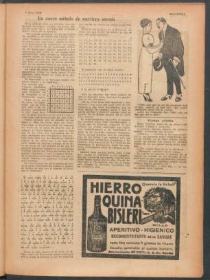 Un nuevo método de escritura secreta