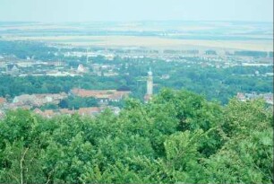 Blick auf Arnstadt vom Alteburg-Turm