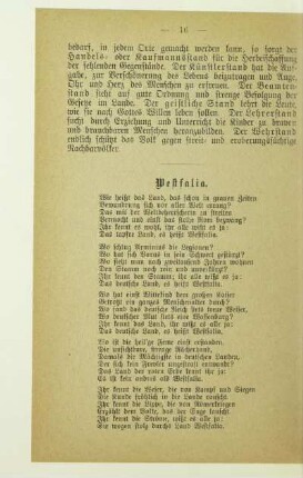 Westfalia [Gedicht]