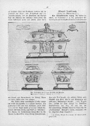 Der Sarkophag des Prinzen Heinrich von Preußen