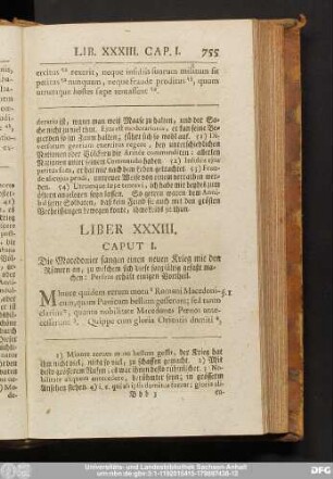 Liber XXXIII.
