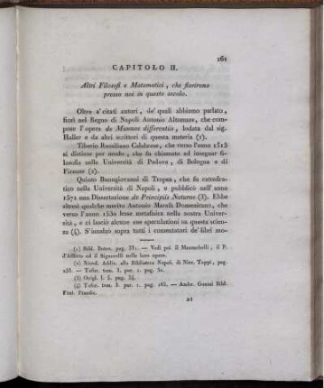 Capitolo II. Altri Filosofi e Matematici.