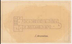 Luftamt, Münster: Grundriss 2. OG 1:200