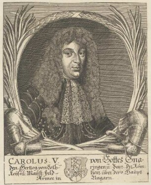 Bildnis von Carolus V., Herzog von Lothringen
