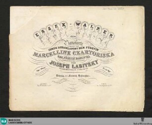 Essex-Walzer für das Pianoforte : 119s. Werk