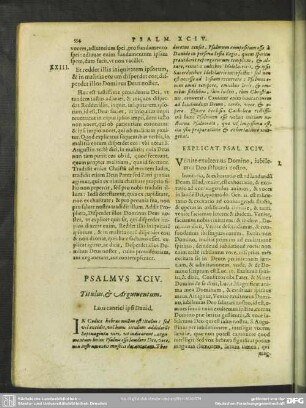 Psalmus XCIV