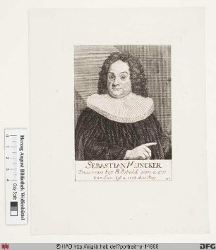 Bildnis Sebastian Munker (Muncker)