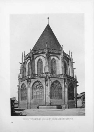 Chor von Heilig Kreuz in Schwäbisch Gmünd