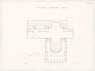 Staatstheater Kassel: Grundriss Parkett 1:200