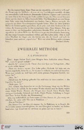 16: Zweierlei Methode