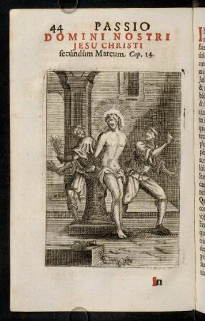 44-61, Passio Domini nostri Jesu Christi secundum Marcum.