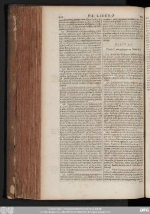 Caput XII. Continet [...] huius loci.