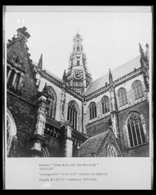 Grote Kerk / Sint Bavokerk — Vierungsturm