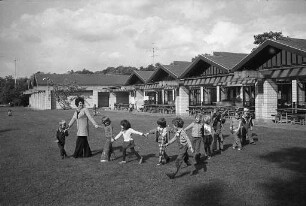 Stadtranderholung für Kinder im Caritas-Waldheim an der Friedrichstaler Allee