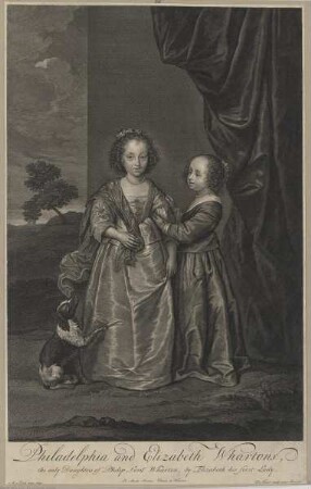 Doppelbildnis der Philadelphia and Elizabeth Whartons