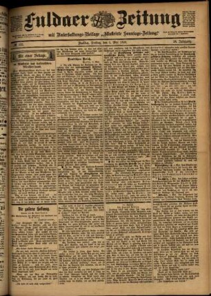 Ausgabe vom Freitag, den 05. Mai 1899.
