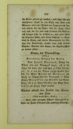 Sueno, der Daenen-Koenig