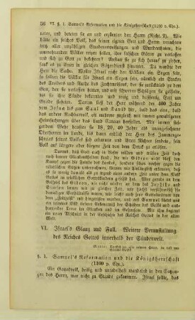 VI. Israel's Glanz und Fall. Weitere Verunstaltung des Reiches Gottes innerhalb der Sünderwelt