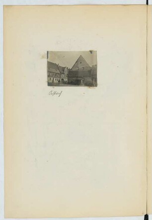Oestrich: Ansicht (aus: Skizzen- und Fotoalbum 23)