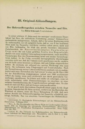 III. Originalabhandlungen