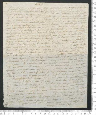 Brief von Victorine de Chamisso an Charles de Chamisso und Hippolyte de Chamisso