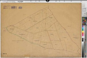 Sendenhorst (Sendenhorst), Flurbereinigung Sendenhorst, Bl. 12 Zuteilungskarten Flur 12