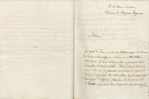 Pierre Samuel Du Pont de Nemours an Karoline Luise von Baden (Rastatt)