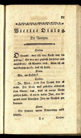 Vierter Dialog. Die Vorigen.