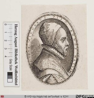 Bildnis Nicolas Lepois (lat. Nicolaus Piso)