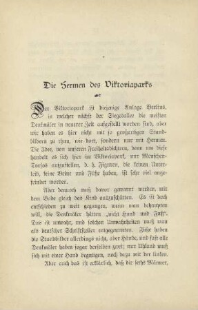 Die Hermen des Viktoriapark