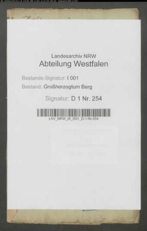Die Waldungen der dem Stift Hohenholte zustehenden Eigenbehörigen