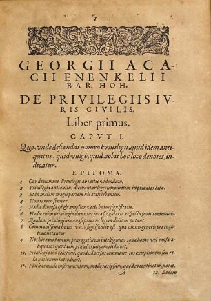 De Privilegiis Ivris Civilis : Libri Tres