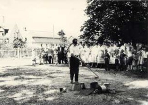 Hahnschlagen in Heinersbrück : Ort: Most / Heinersbrück. Hahnschlagen